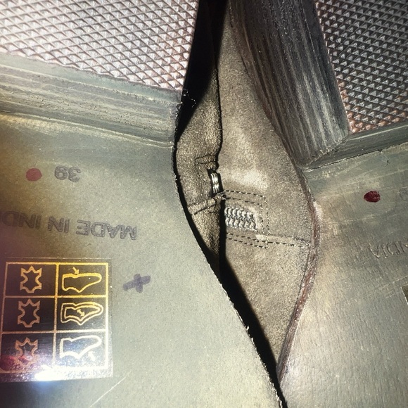 #116. NWOT my offer is Firm! Free People Lawless Suede Fringe Boots - Picture 11 of 13